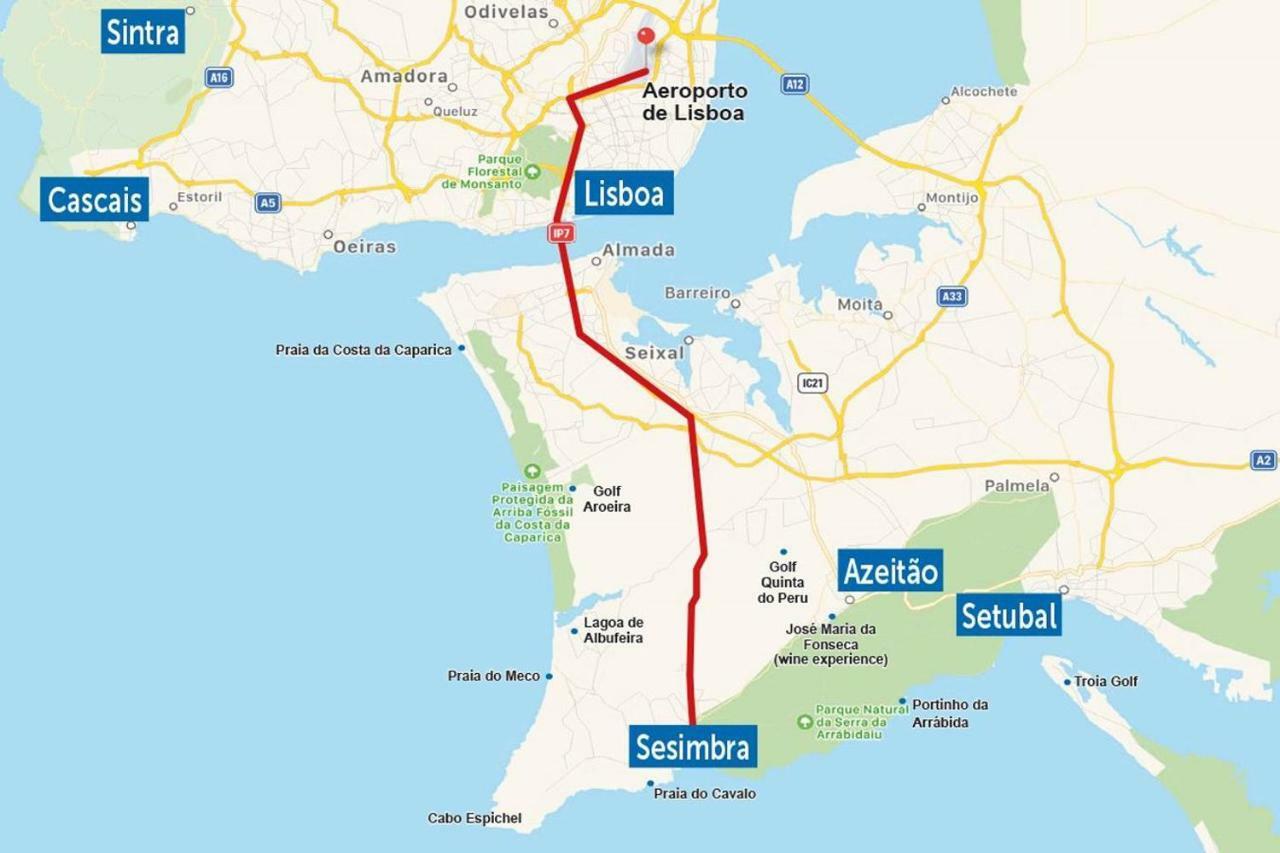 Casinha Da Lurdes Villa Sesimbra Bagian luar foto